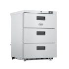 Foster HR 1503D Refrigerator Undercounter Cabinet with Drawers (+3°/+5°C)