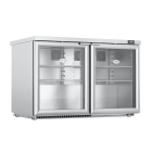 Foster HR 360G Refrigerator Undercounter Cabinet with Glass Door (+3°/+5°C)