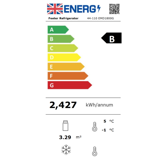 Foster EMD1800G EcoShow Multideck (-1/+5°C ) | Foster Fridge