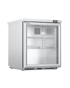 Foster HR 200G Refrigerator Undercounter Cabinet with Glass Door (+3°/+5°C)