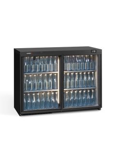 Gamko Maxiglass Noverta MG3/275SD Glass Sliding Door Bottle Cooler (+2°/+18°C)