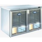 Foster HR 360G Refrigerator Undercounter Cabinet with Glass Door (+3°/+5°C)